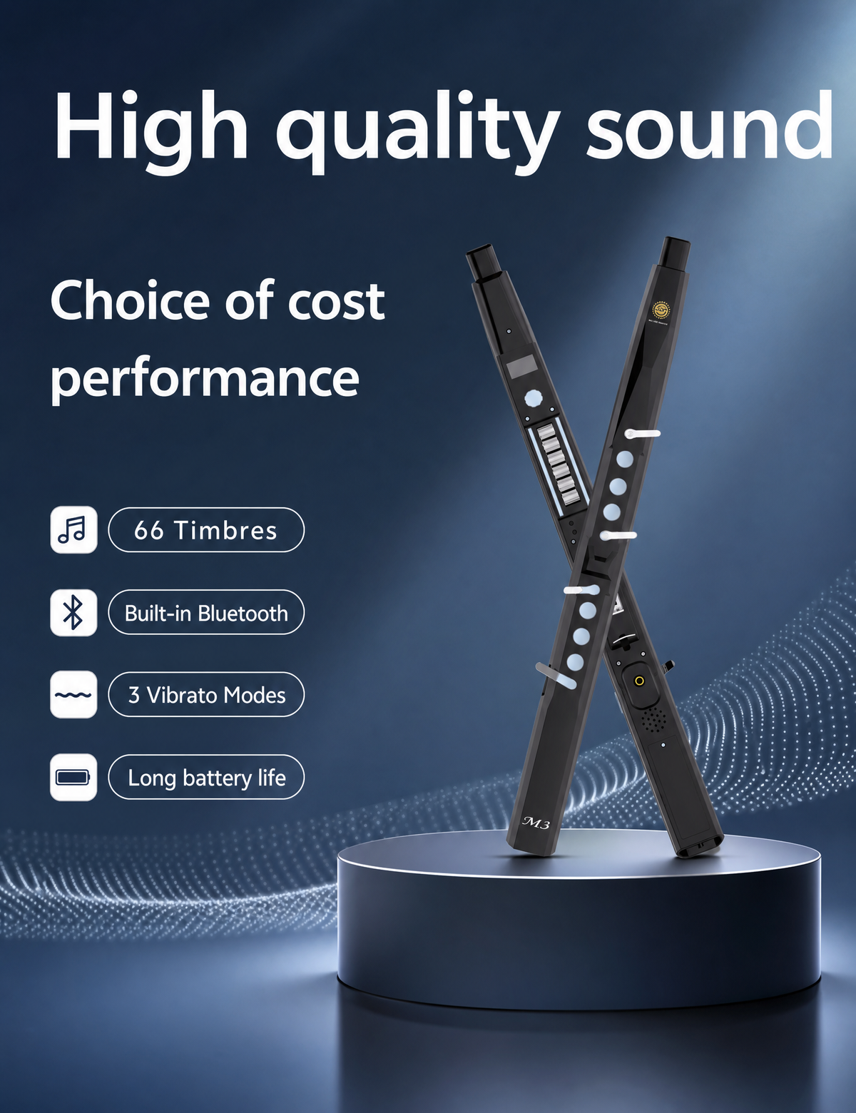 SUNRISE MELODY M3 Portable Electronic Wind Instrument