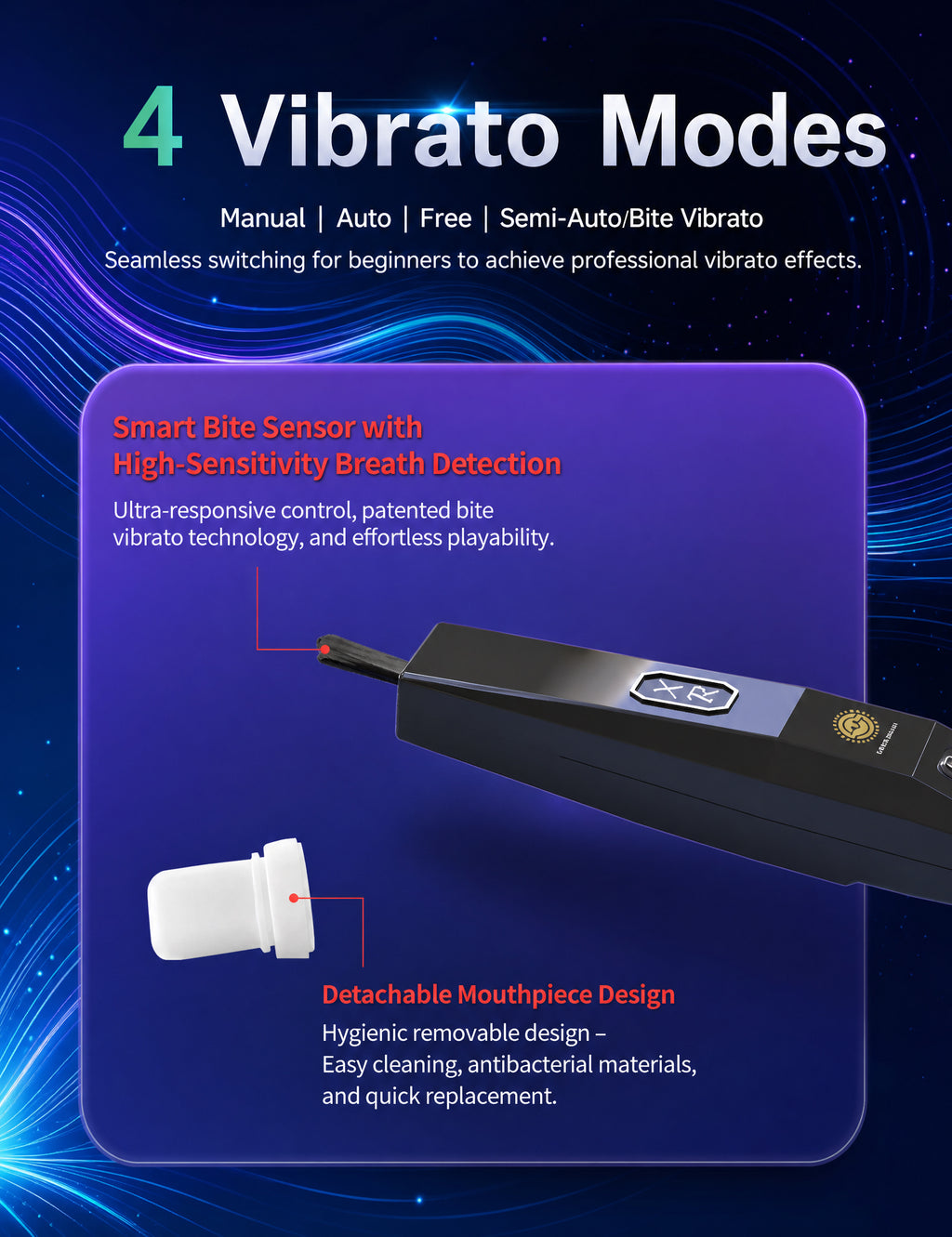 SUNRISE MELODY XR6000 Professional Digital Wind Instrument